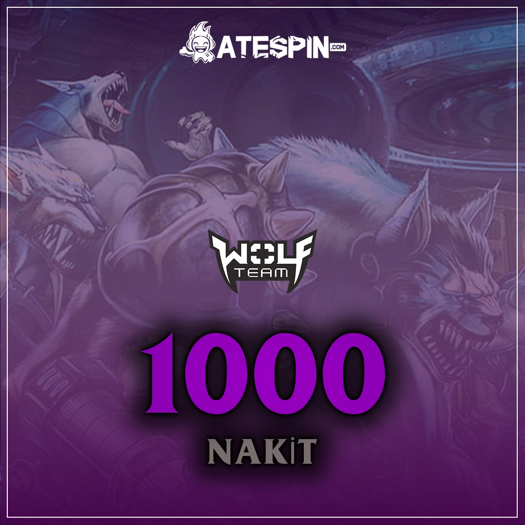 Wolfteam 2.750 JP - 1.000 Nakit