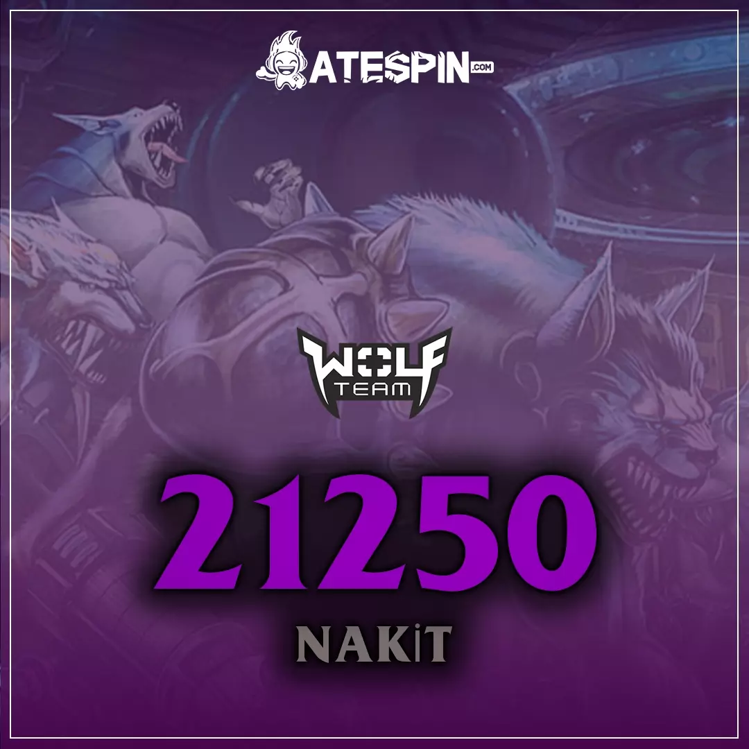 Wolfteam 50.000JP - 21.250 Nakit