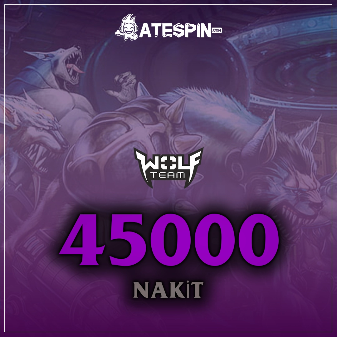 Wolfteam 100.000 JP - 45.000 Nakit