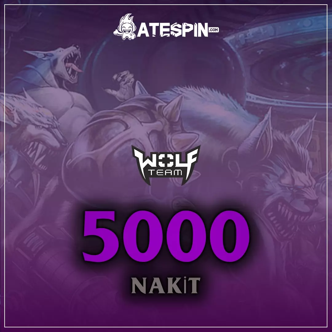 Wolfteam 12.750 JP - 5.000 Nakit