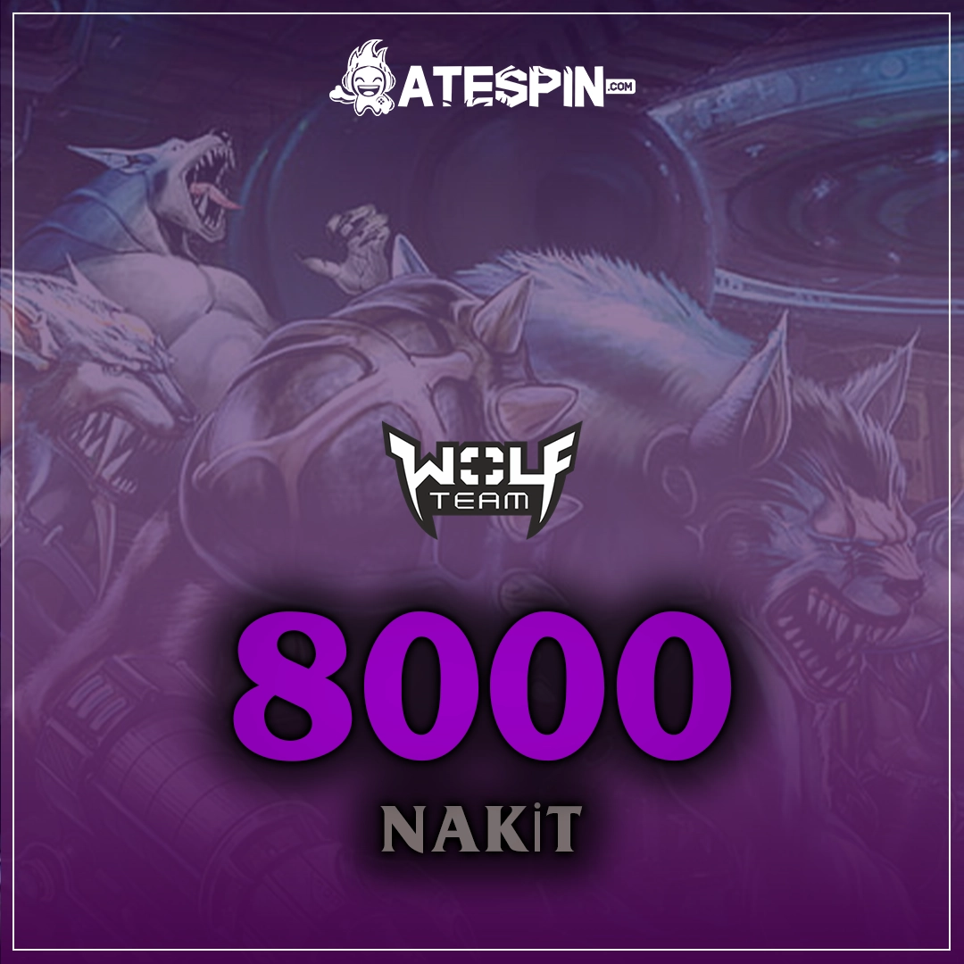 Wolfteam 20.000 JP - 8.000 Nakit