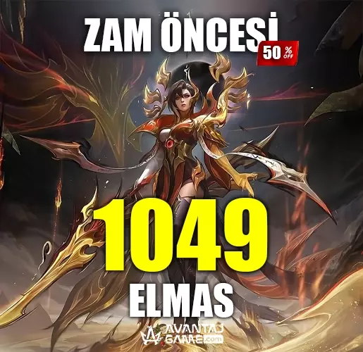 Mobile Legends 1049 Elmas