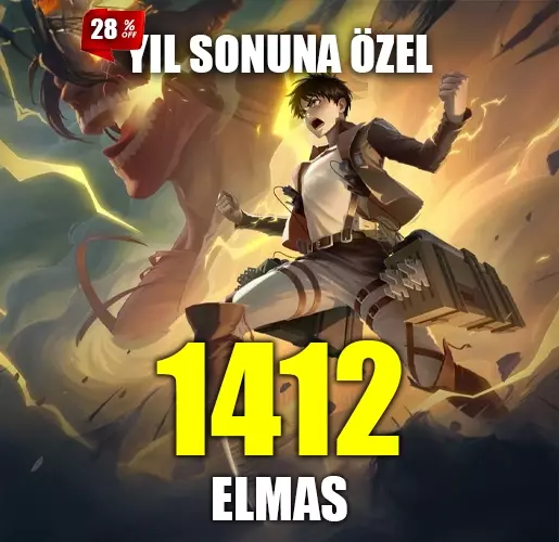 Mobile Legends 1412 Elmas