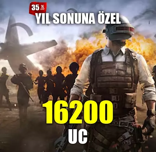 Top-Up PubG Mobile 16200 UC - TR