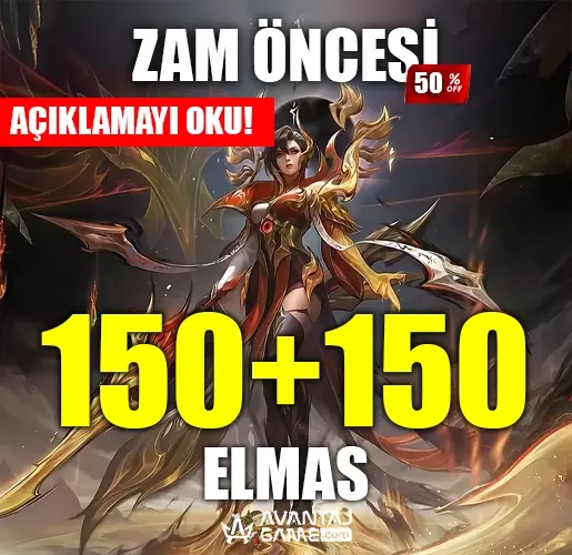 Mobile Legends 150+15 Elmas