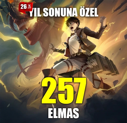 Mobile Legends 257 Elmas