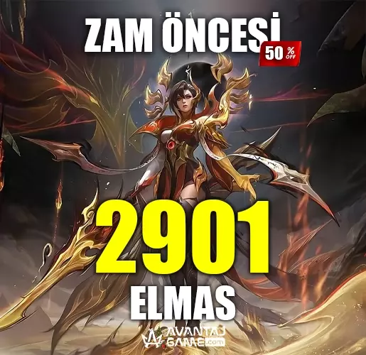 Mobile Legends 2901 Elmas