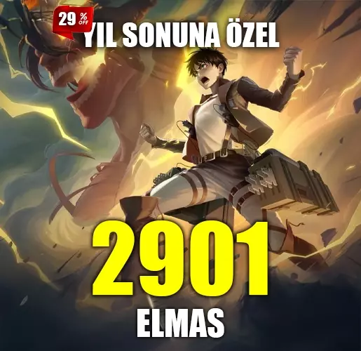 Mobile Legends 2901 Elmas