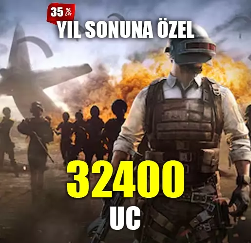 Top-Up PubG Mobile 32400 UC  - TR