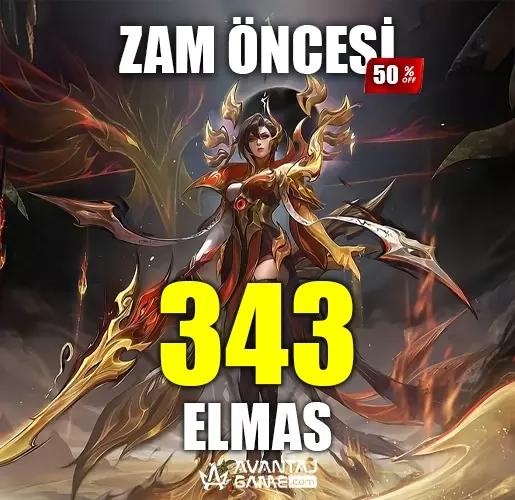 Mobile Legends 343 Elmas