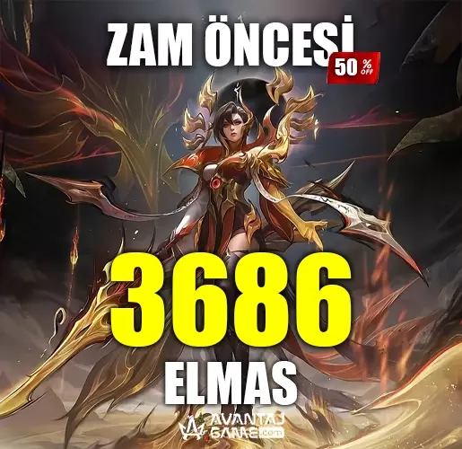 3686 Elmas - Mobile Legends Bang Bang