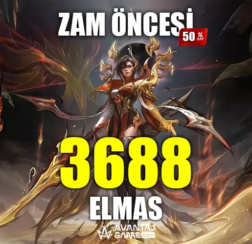 Mobile Legends 3688 Elmas