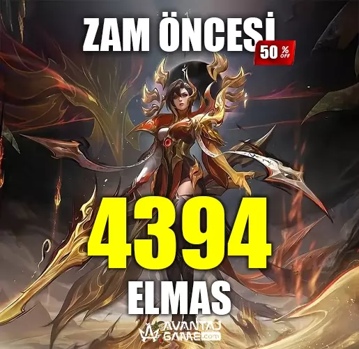 Mobile Legends 4394 Elmas