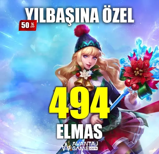494 Elmas - Mobile Legends Bang Bang