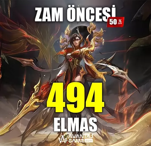 494 Elmas - Mobile Legends Bang Bang