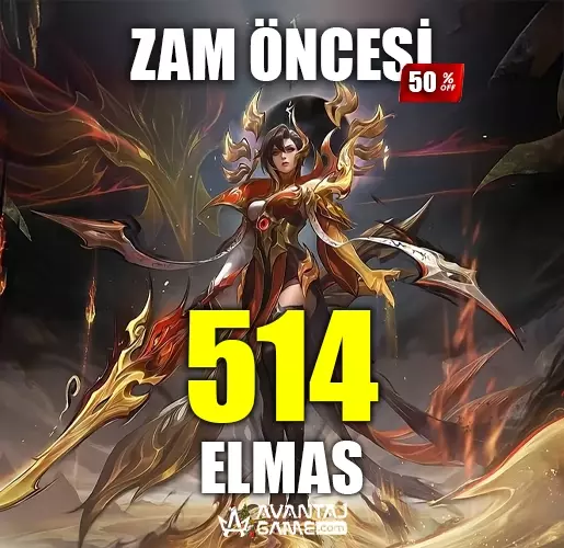 Mobile Legends 514 Elmas