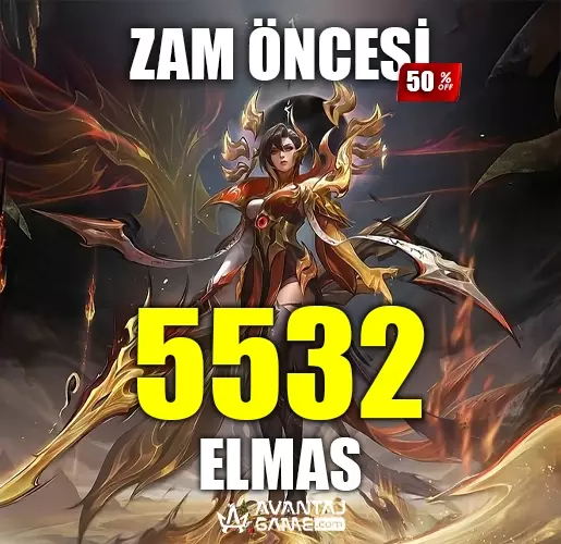 Mobile Legends 5532 Elmas