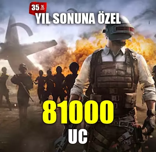 Top-Up PubG Mobile 81.000 UC  - TR