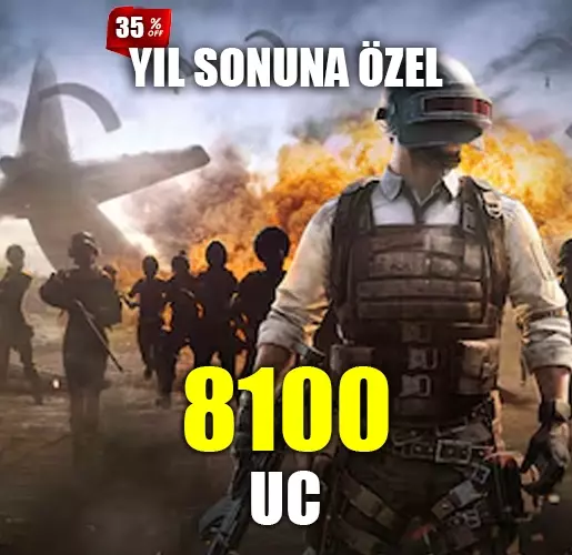Top-Up PubG Mobile 8100 UC   - TR