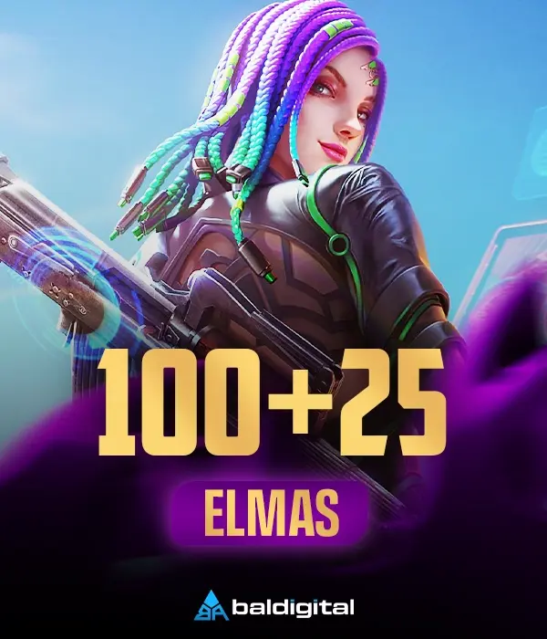 TR Free Fire 100 + 25 Elmas