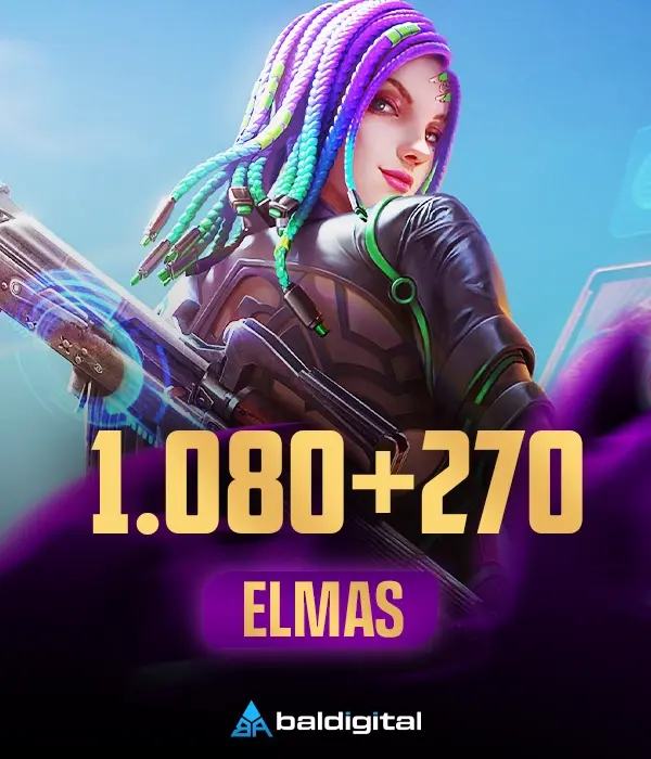TR Free Fire 1080 + 270 Elmas