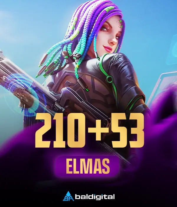 TR Free Fire 210 + 53 Elmas