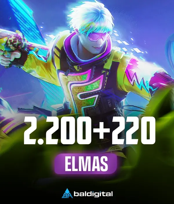 Free Fire 2200 + 220 Diamond
