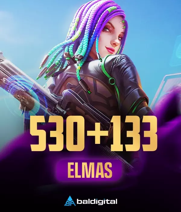 TR Free Fire 530 + 133 Elmas