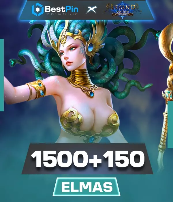 Legend Online 1500+150 Bonus Elmas Oasis E-Pin