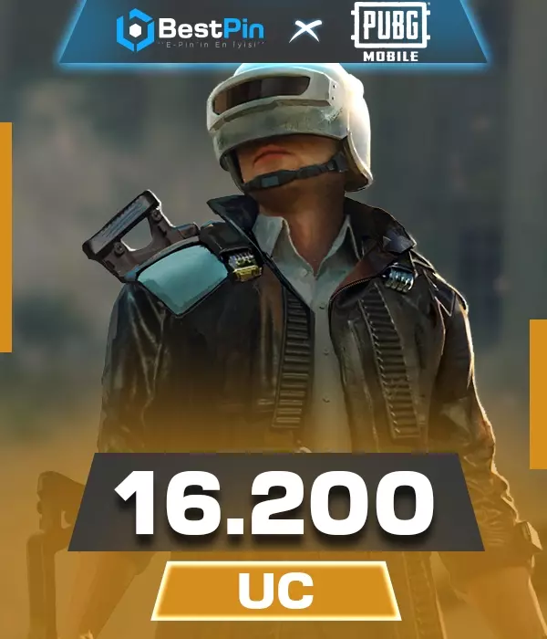 PUBG Mobile 16200 UC