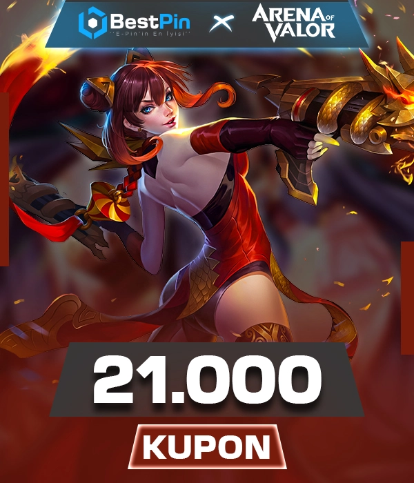 Arena of Valor 21000 Kupon