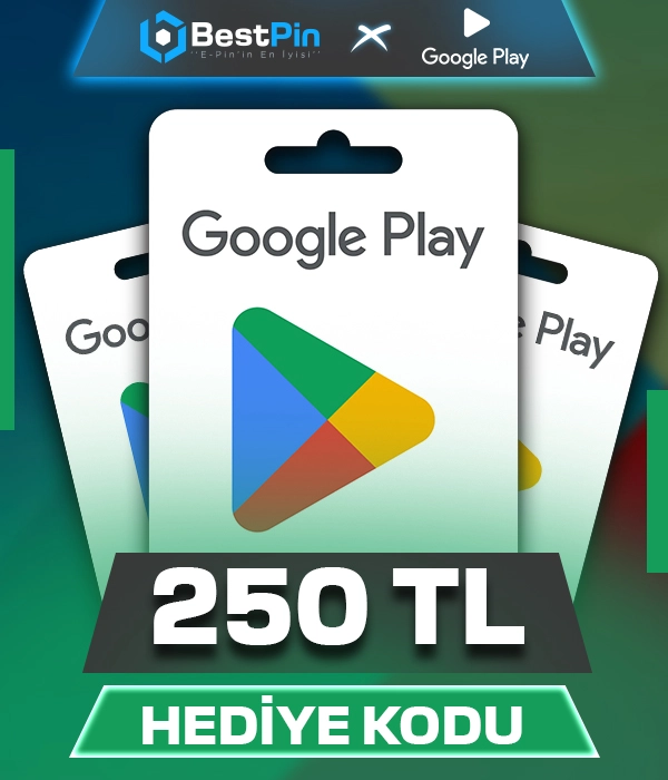 Google Play 250 TL Hediye Kartı