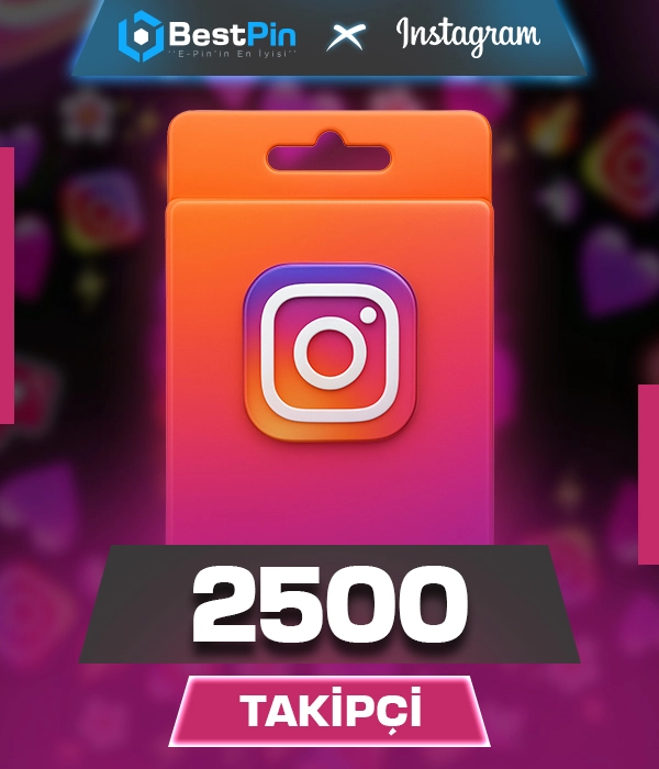İnstagram 2500 Takipçi