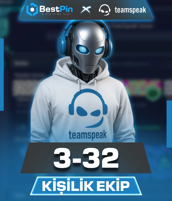 Teamspeak 3 - 32 Kişilik