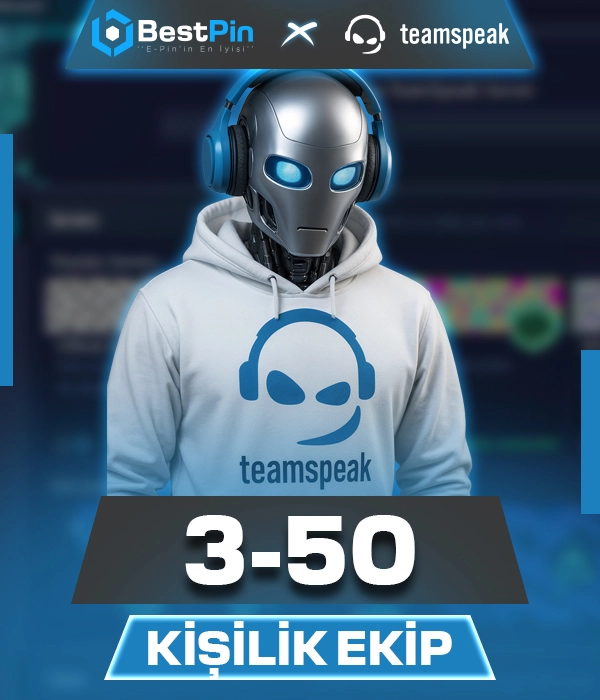 Teamspeak 3 - 50 Kişilik