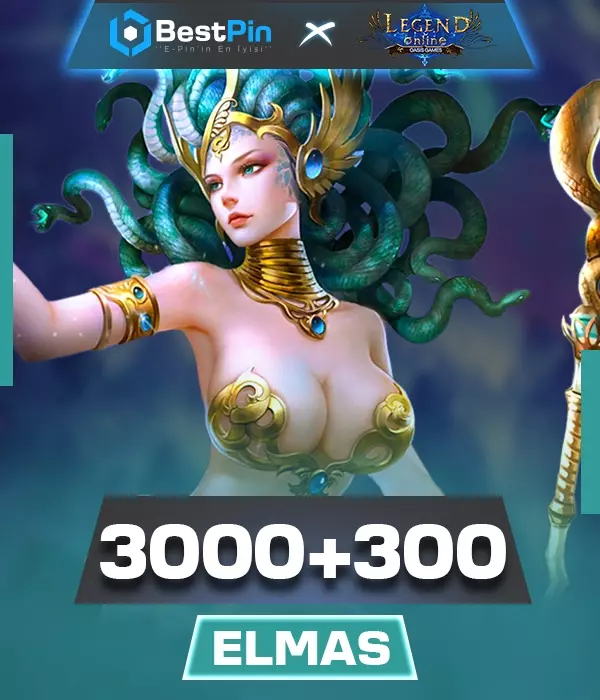 Legend Online 3000+300  Bonus Elmas Gpay E-Pin