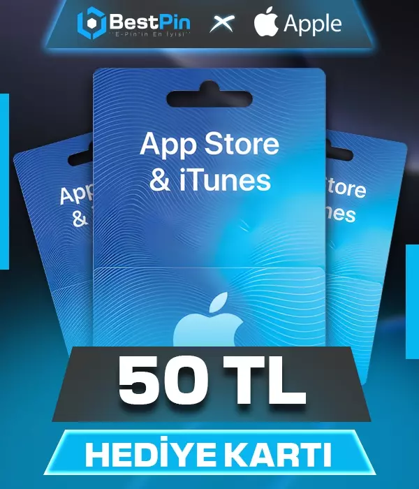 Apple Store & iTunes Hediye Kartı 50 TL