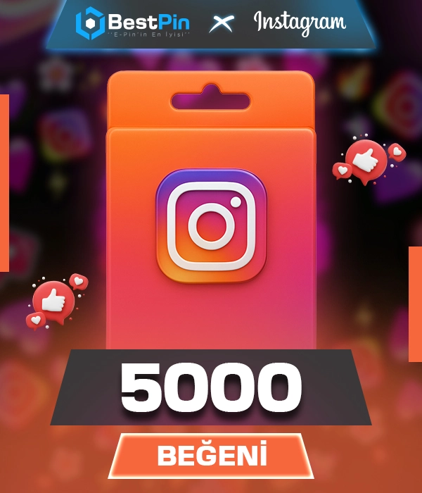 İnstagram 5000 Beğeni