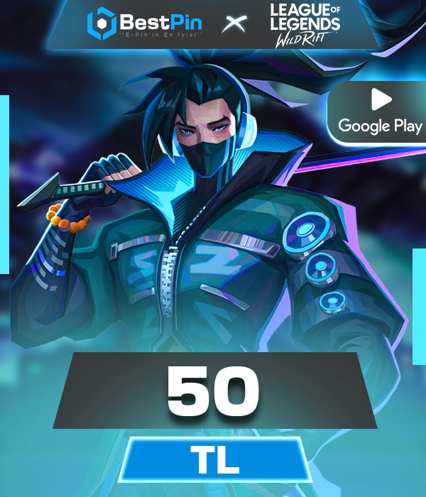 Wild Rift Google Play 50 TL