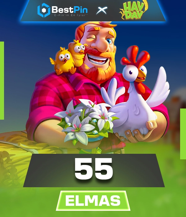 Hay Day 55 Elmas