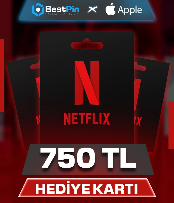 Netflix Hediye Kartı 750 TL
