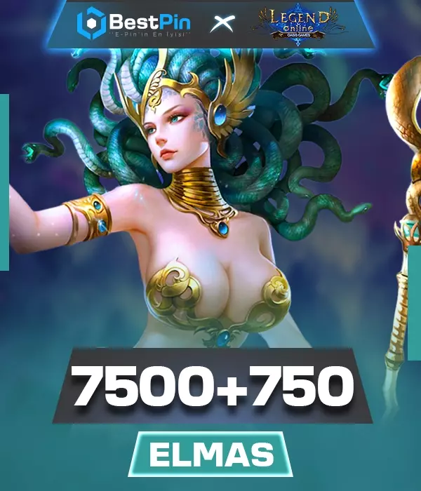 Legend Online 7500 + 750 Bonus Elmas Gpay E-Pin