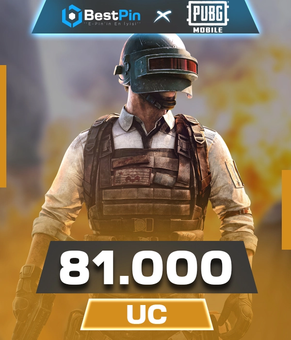 Pubg Mobile 81000 UC TR ID