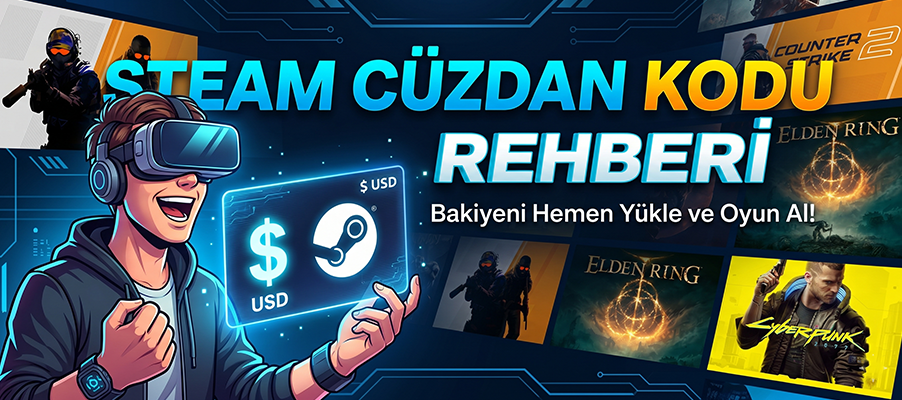 Steam Cüzdan Kodu Rehberi: USD Kodu Nasıl Kullanılır?