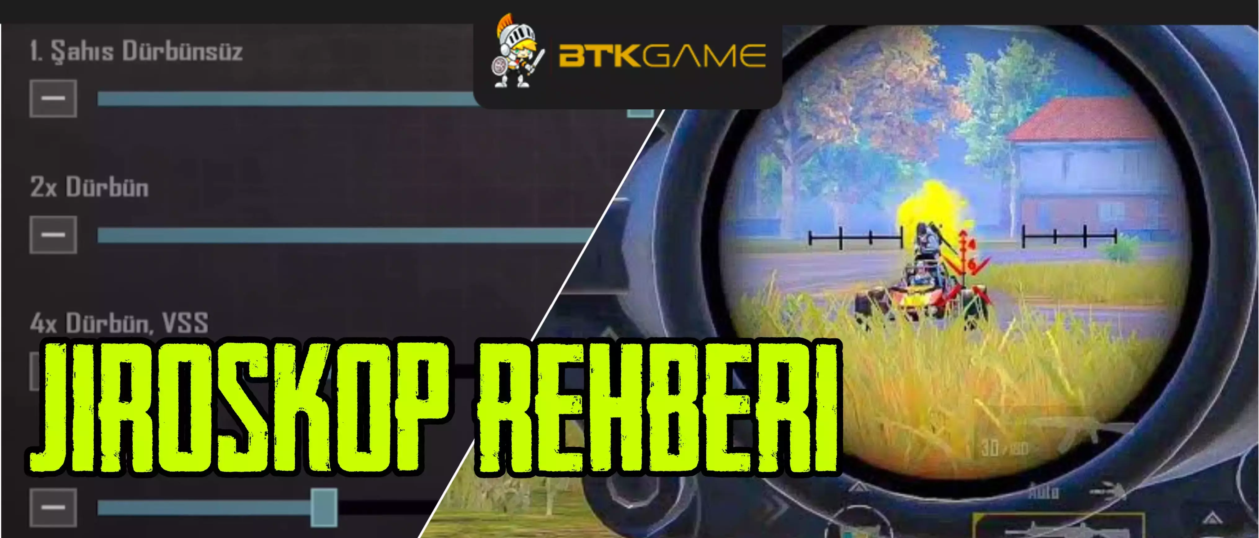 PUBG Mobile'de Jiroskop Nasıl Açılır? (2025 Rehberi)