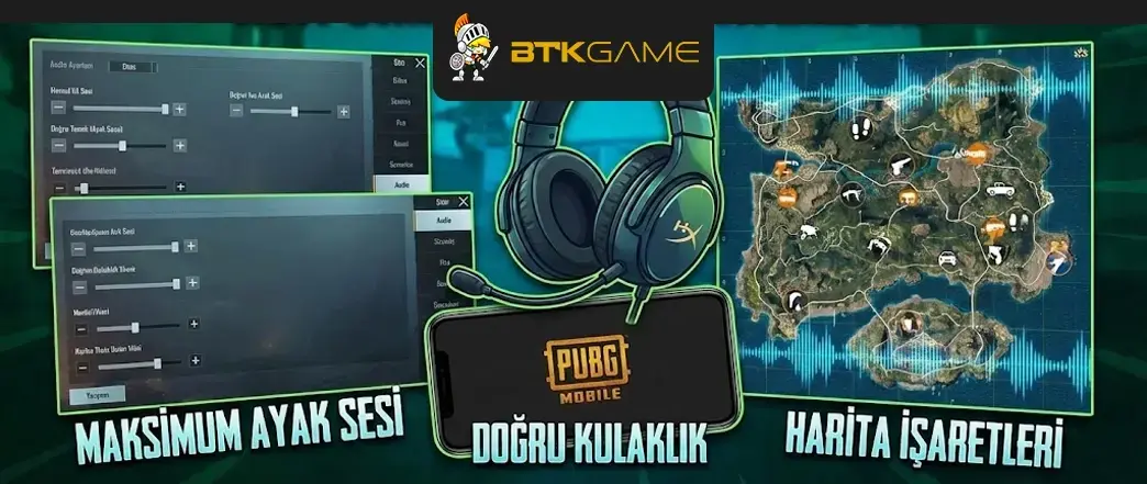 PUBG Mobile En İyi Ses Kasma Ayarları