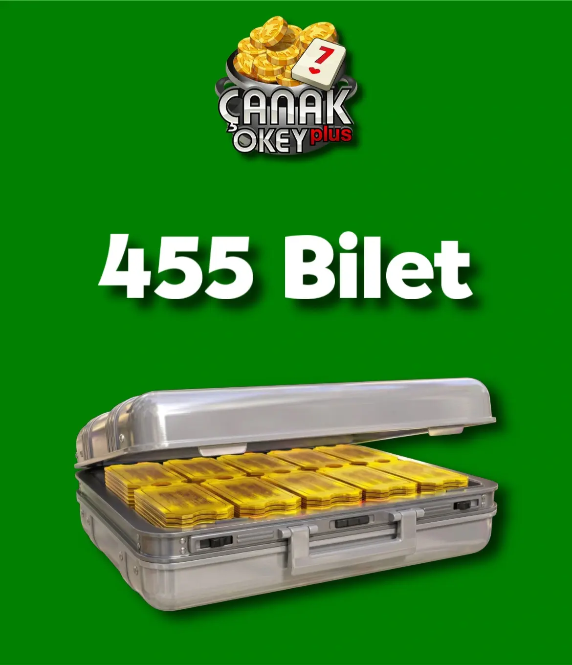 Çanak Okey Plus 455 Bilet