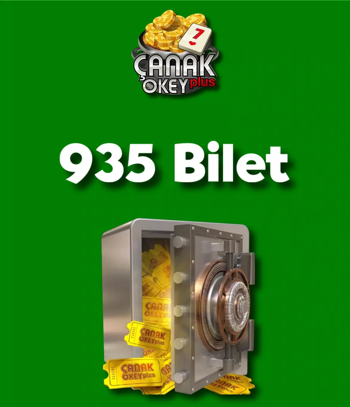 Çanak Okey Plus 935 Bilet