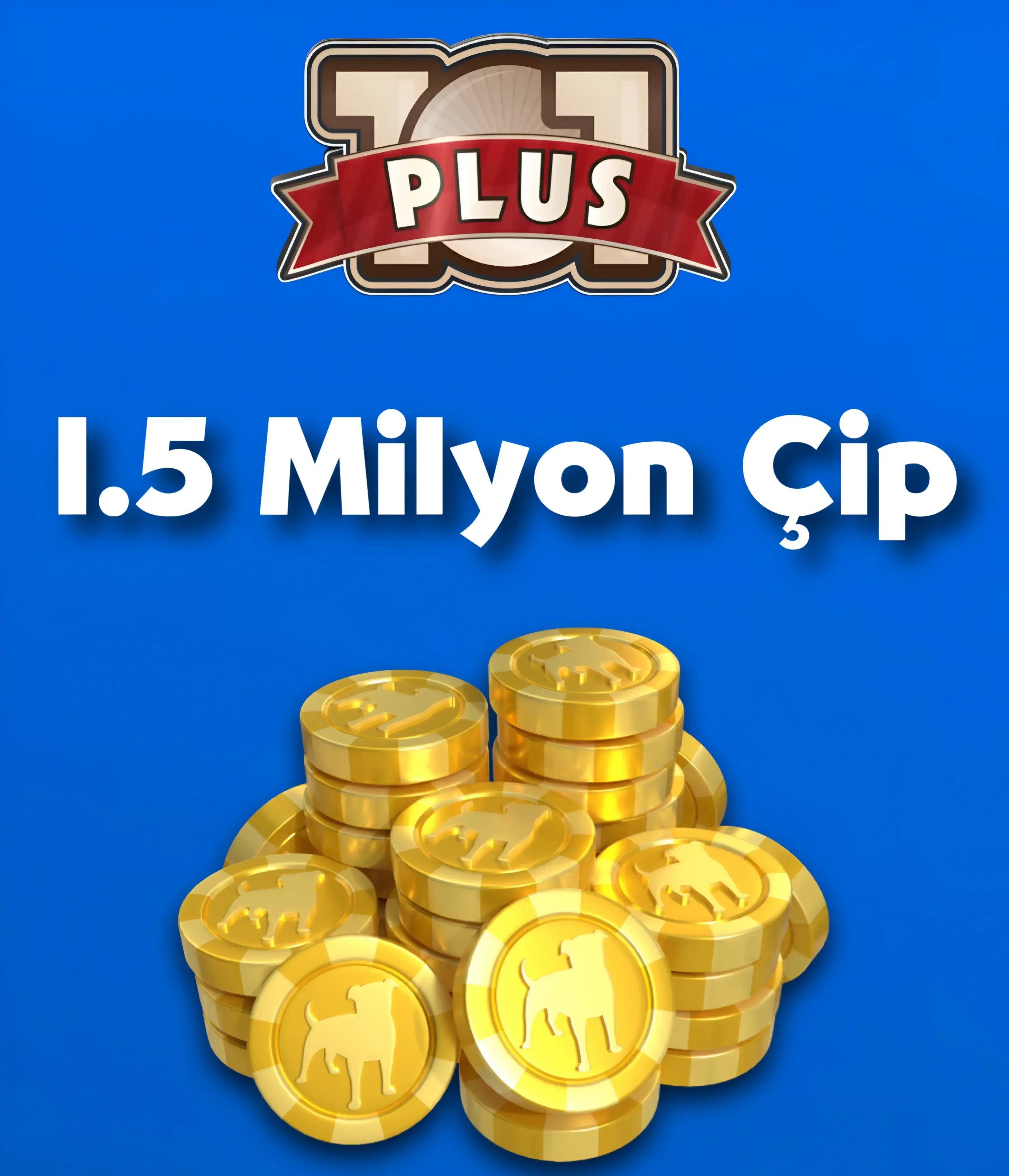 101 Okey Plus 1.500.000 Çip
