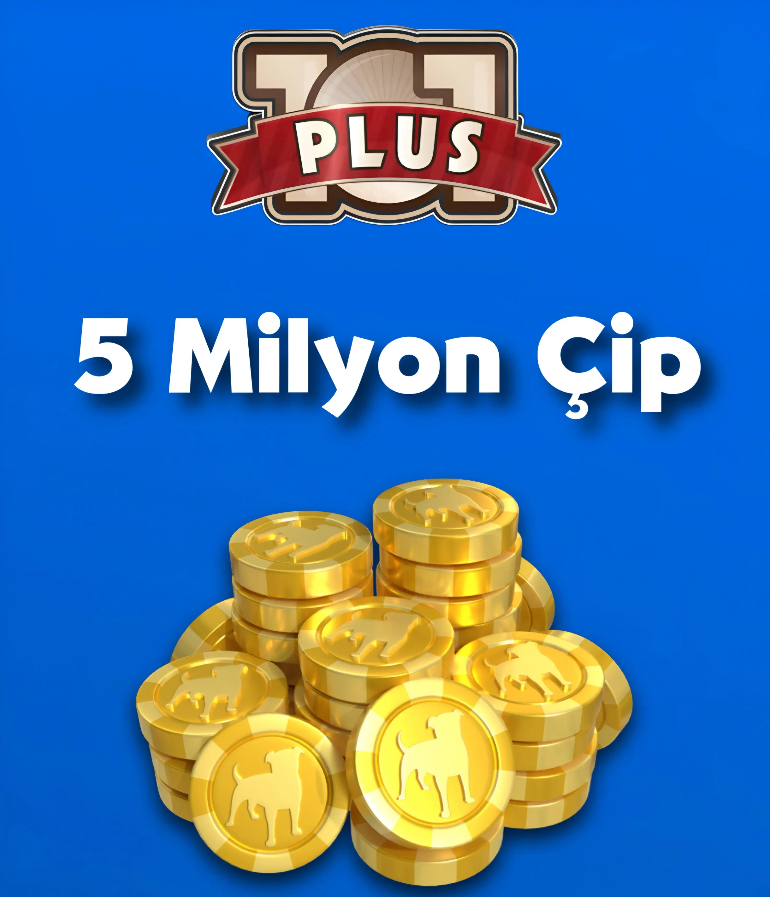 101 Okey Plus 5 Milyon Çip